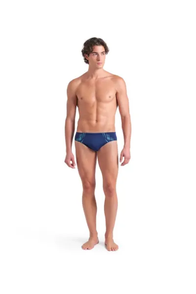 Arena performance poseidonia swim briefs navy/water s - uk32
