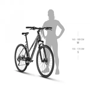 Kellys PHEEBE 20 28" - model 2025 White - M (19", 165-180 cm)