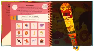 Posvieť a hľadaj Divočina Kniha s kúzelnou baterkou