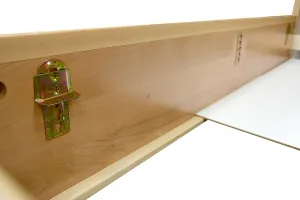 MATE LUX drevená manželská posteľ