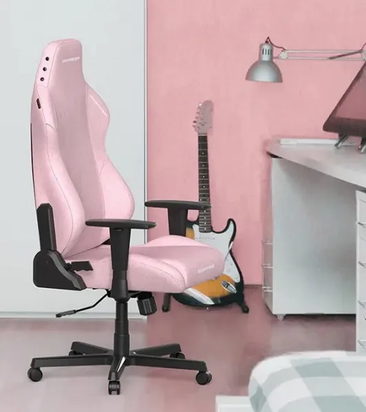 Herná stolička DXRacer DRIFTING XL ružová, látková
