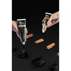 Ecodenta Expert Black Whitening čierna bieliaca zubná pasta bez fluóru 100 ml