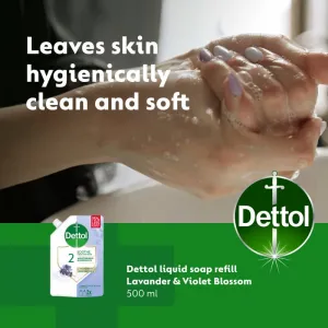 Dettol tekuté mydlo (NÁHRADNÁ NÁPLŇ) 500 ml - Levanduľa