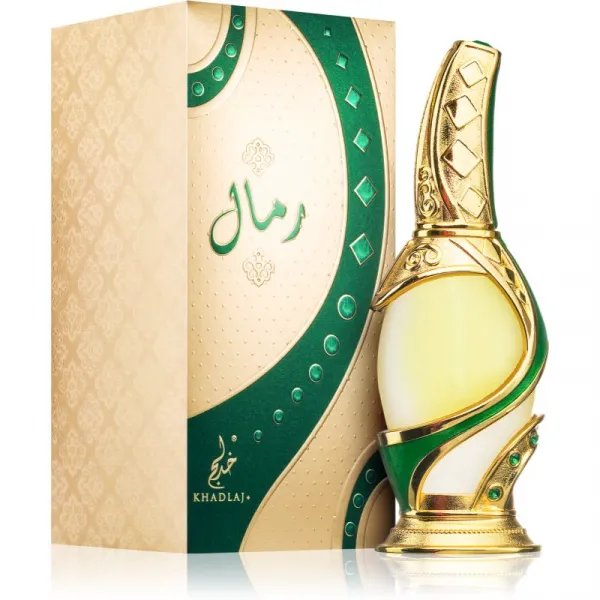Khadlaj Rimaal Green parfémovaný olej unisex 15 ml