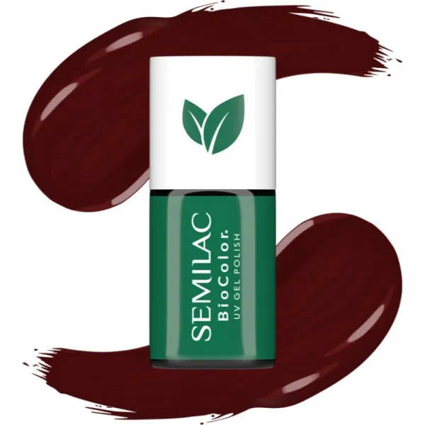 Semilac UV Hybrid BioColor gélový lak na nechty s použitím UV/LED lampy odtieň 726 Dark Coral 7 ml