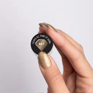 Semilac UV Hybrid Brides Babes gélový lak na nechty s použitím UV/LED lampy odtieň 487 The It Girl 7 ml