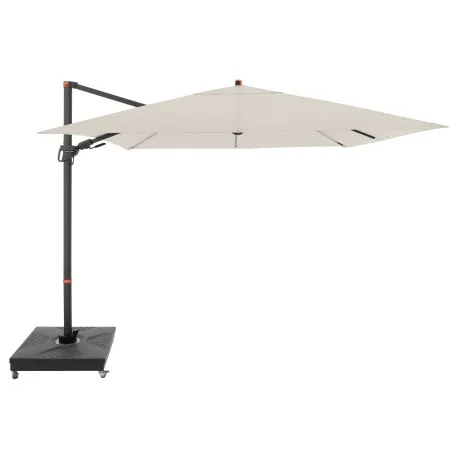 Doppler Slnečník výkyvný MyZone AX prírodný, 8dielny, 280 x 280 cm