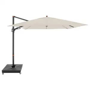 Doppler Slnečník výkyvný MyZone AX prírodný, 8dielny, 280 x 280 cm