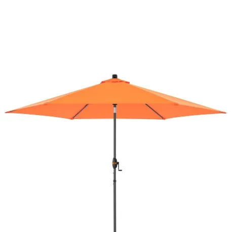 Doppler Slnečník stredový MyZone Auto, oranžový, 6dielny, pr. 305 cm