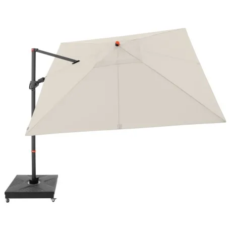 Doppler Slnečník výkyvný MyZone AX prírodný, 8dielny, 280 x 280 cm