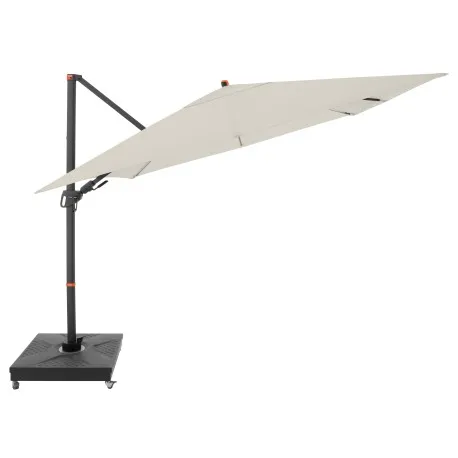 Doppler Slnečník výkyvný MyZone AX prírodný, 8dielny, 280 x 280 cm