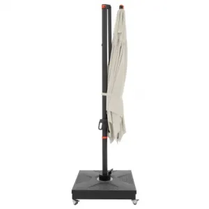 Doppler Slnečník výkyvný MyZone AX prírodný, 8dielny, 280 x 280 cm
