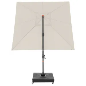 Doppler Slnečník výkyvný MyZone AX prírodný, 8dielny, 280 x 280 cm