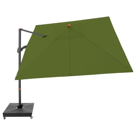 Doppler Slnečník výkyvný MyZone AX kivi, 8dielny, 280 x 280 cm
