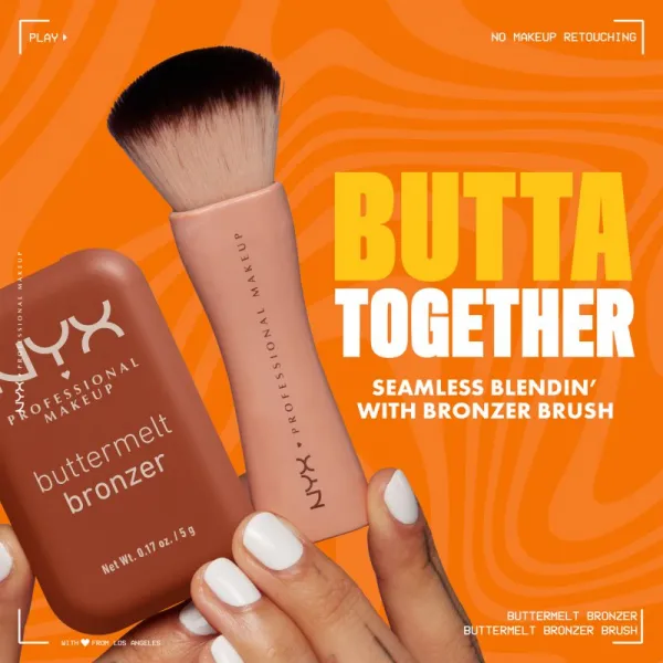 NYX Professional Makeup Buttermelt Bronzer krémový bronzer odtieň 5 g