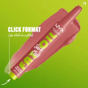 NYX Professional Makeup Fat Oil Slick Click tónovací balzam na pery odtieň 2 g