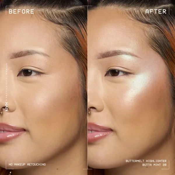 NYX Professional Makeup Buttermelt Highlighter rozjasňovač odtieň Butta Mint 5 g