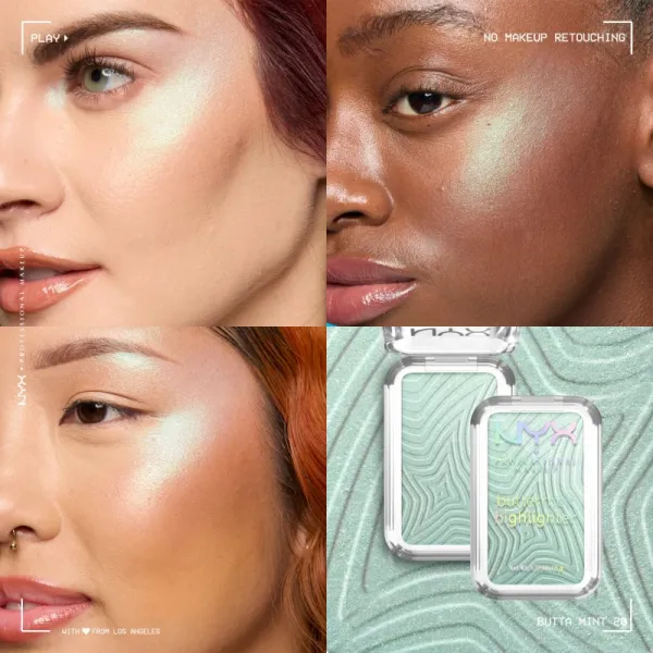 NYX Professional Makeup Buttermelt Highlighter rozjasňovač odtieň Butta Mint 5 g