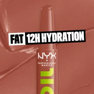 NYX Professional Makeup Fat Oil Slick Click tónovací balzam na pery odtieň Verified 2 g