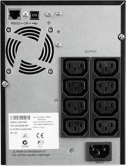 Eaton 5SC 1500i, UPS 1500VA / 1050W, 8 zásuviek IEC, LCD