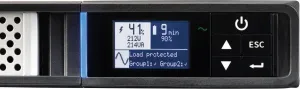Eaton 5P 850i Rack1U, gen2, UPS 850VA / 680W, 4 zásuvky IEC C13, LCD, Netpack