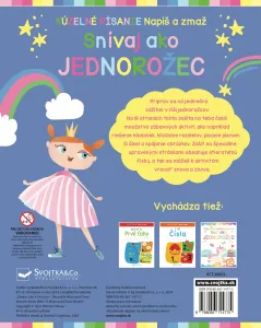 Snívaj ako jednorožec Napíš a zmaž