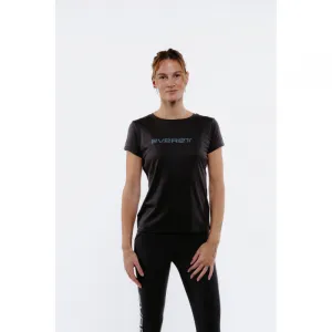 Dámske turistické tričko s krátkym rukávom EVERETT TecaShirt W antracit melange