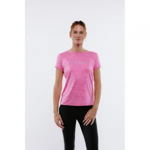 Dámske turistické tričko s krátkym rukávom EVERETT TecaShirt W pink melange