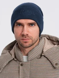 Čiapka na zimu modrá