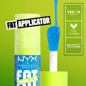 NYX Professional Makeup Fat Oil Chillz olej na pery s chladivým účinkom odtieň Polar Peppermint 4.8 ml