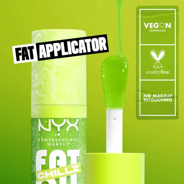 NYX Professional Makeup Fat Oil Chillz olej na pery s chladivým účinkom odtieň 4.8 ml