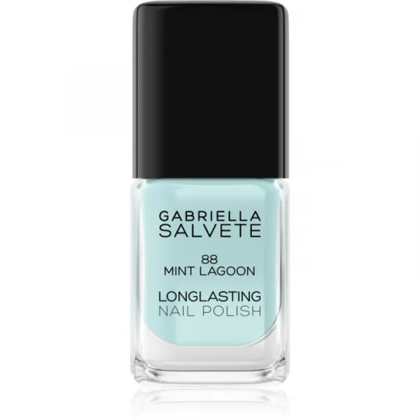 Gabriella Salvete Longlasting Enamel dlhotrvajúci lak na nechty s vysokým leskom odtieň 88 Mint Lagoon 11 ml