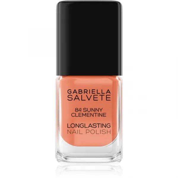 Gabriella Salvete Longlasting Enamel dlhotrvajúci lak na nechty s vysokým leskom odtieň 84 Sunny Clementine 11 ml