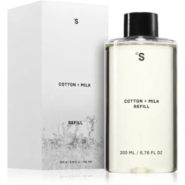 Sister's Aroma Cotton + Milk náplň do aróma difuzérov 200 ml