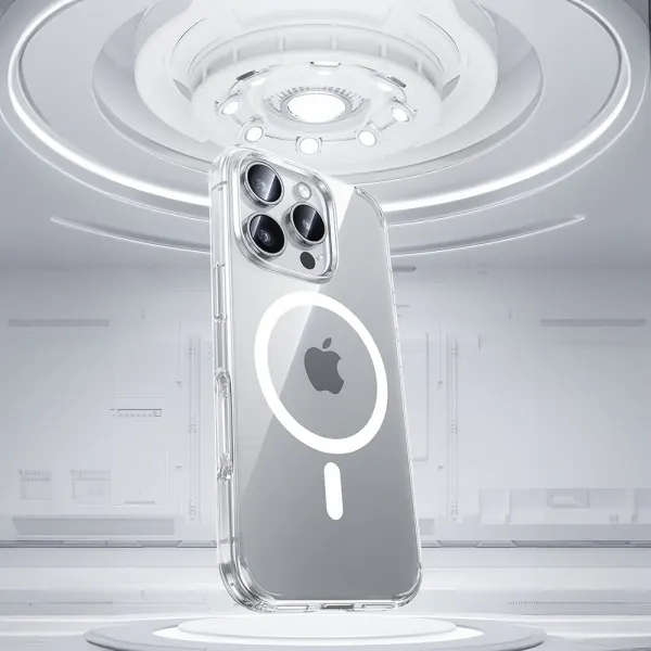 Benks Magnetický Lucent Pro obal, iPhone 16 Pro, priehľadný