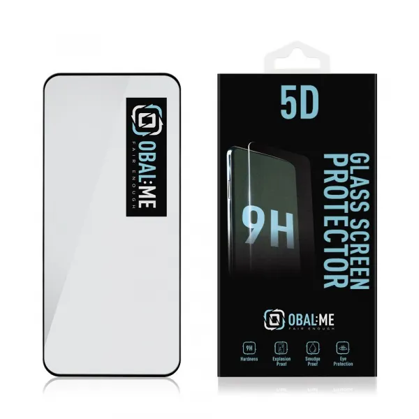 OBAL:ME 5D Tvrdené Sklo pre Honor 200 Lite / X8b / X8c, čierne