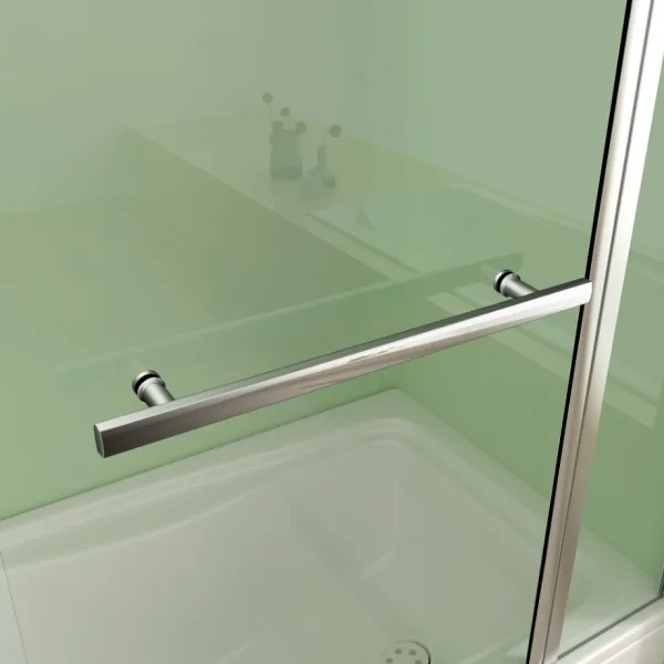 H K - Vaňová zástena s pevnou stenou V2 100 cm, číre sklo SE-V2 100