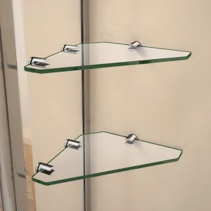H K - Vaňová zástena s pevnou stenou V2 100 cm, číre sklo SE-V2 100