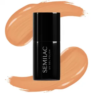Semilac UV Hybrid Pastel Neons gélový lak na nechty s použitím UV/LED lampy odtieň 600 Apricot Crush 7 ml