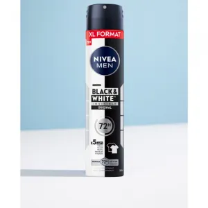 Nivea Men Black & White Invisible Original antiperspirant v spreji pre mužov 200 ml