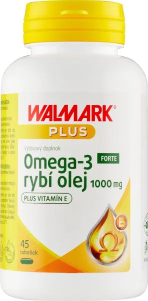 WALMARK Omega-3 rybí olej 1000mg 90 kapsúl
