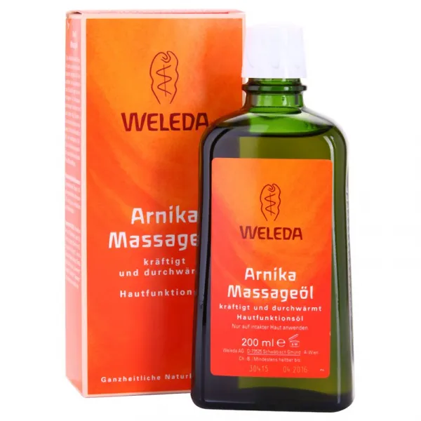 Weleda Arnika masážny olej s arnikou 200 ml