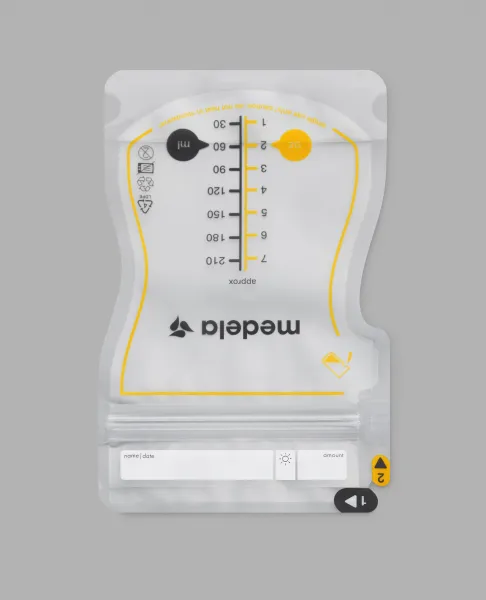 Medela Vrecká na skladovanie materského mlieka Easy Pour, 25 ks