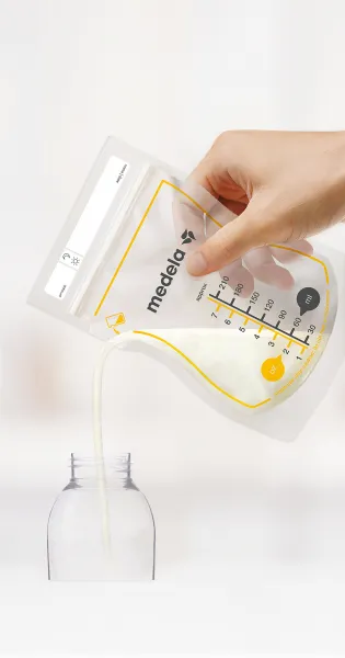 Medela Vrecká na skladovanie materského mlieka Easy Pour, 50 ks