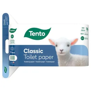 Tento Classic toaletný papier 3 vrstvy 16 kotúčov