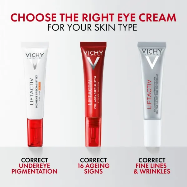 Vichy Liftactiv Pigment Specialist B3 očný krém proti kruhom pod očami SPF 50+ 15 ml