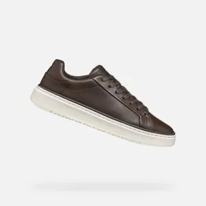 Brown men's sneakers Geox Zackerty - Men's