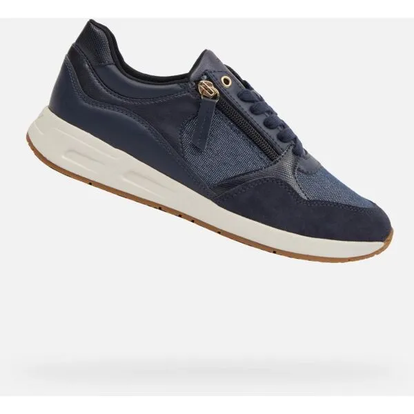 Dark blue women's sneakers Geox Bulmya - Women's