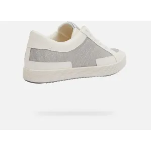 Silver women's sneakers Geox Blomiee - Women's