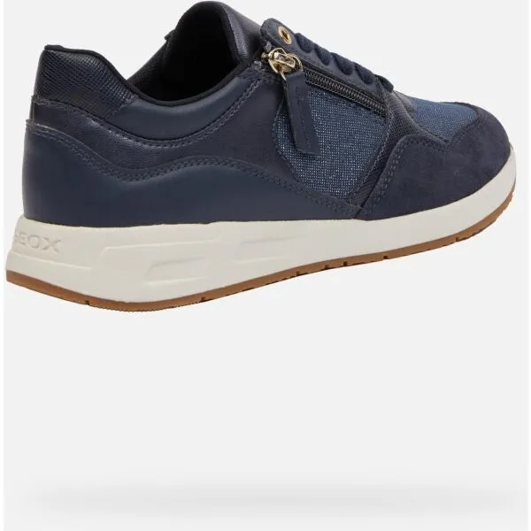 Dark blue women's sneakers Geox Bulmya - Women's
